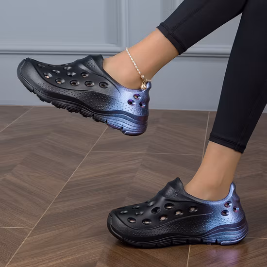 Comfort Footwear Cute Faux Shearling Thick Sole Slipper Ladies Sandal Women Shoes