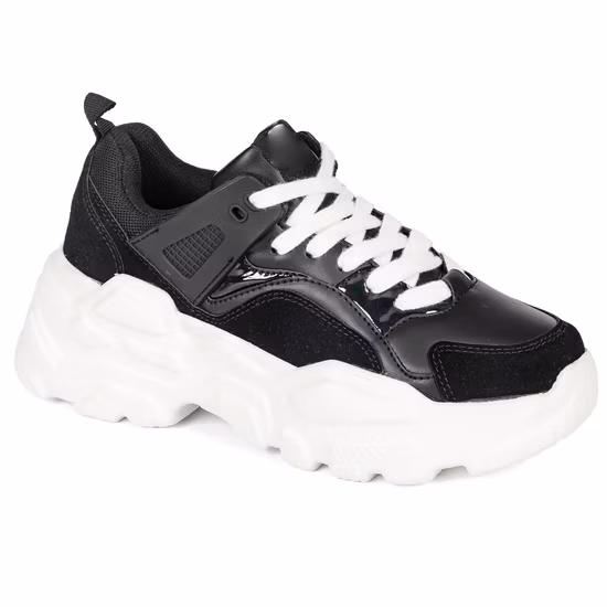 2022 Großhandel High-End-Custom-PU-Obermaterial, flache, modische Freizeitschuhe für Damen, bequeme Turnschuhe