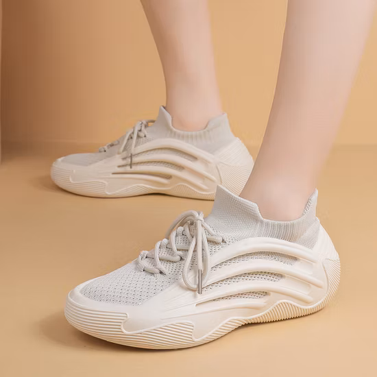 Trendige Freizeit-Sneaker für Damen, leichte, atmungsaktive Freizeitschuhe